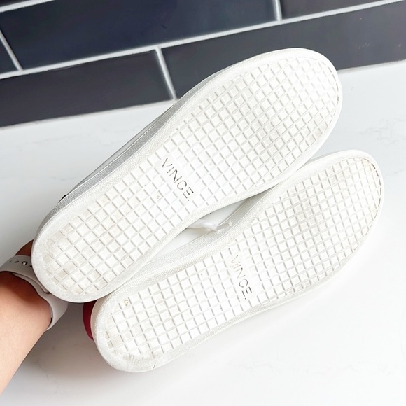 Vince Leather Sneakers - Picture 5 of 11